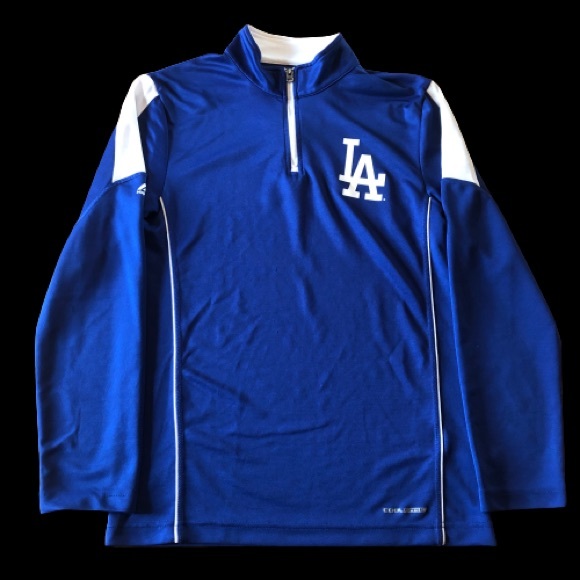 Los Angeles Dodgers MLB Baseball Athletic Light Jacket - Picture 1 of 4